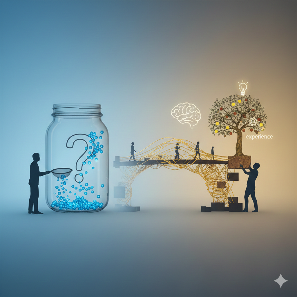 "Why Do Employees Forget 70% of What They Learn? The Secret Lies in Experience Transfer, Not Information!"